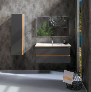 Пенал Armadi Art Capolda 120см антрацит 849-120-A